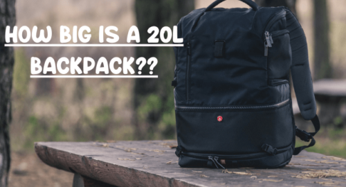 How big is a 20L backpack