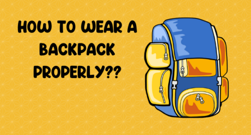 how to wear a backpack properly