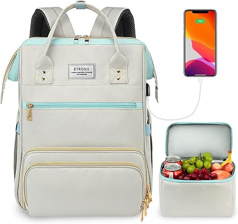 ETRONIK Lunch Backpack: The Perfect Blend of Functionality and Style for Teachers